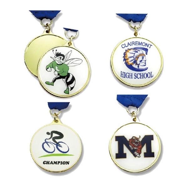 Medals, Stock and Printed, Sizes 1.5"-2.5" (MD-SKPS Series)