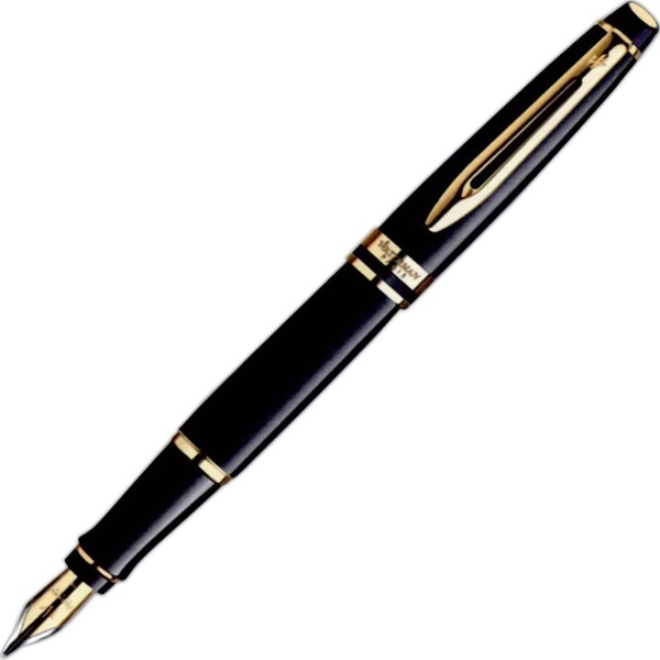 Waterman Expert Black Lacquered Fountain Pen