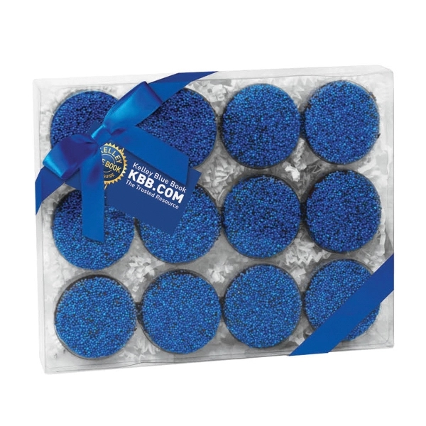 Elegant Chocolate Covered Oreo® Gift Box / 12 Pack