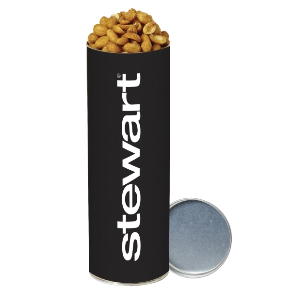 Honey Roasted Peanuts in Large Snack Tube