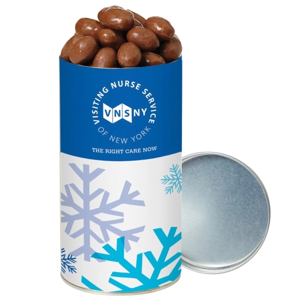 Chocolate Covered Almonds in Small Snack Tube