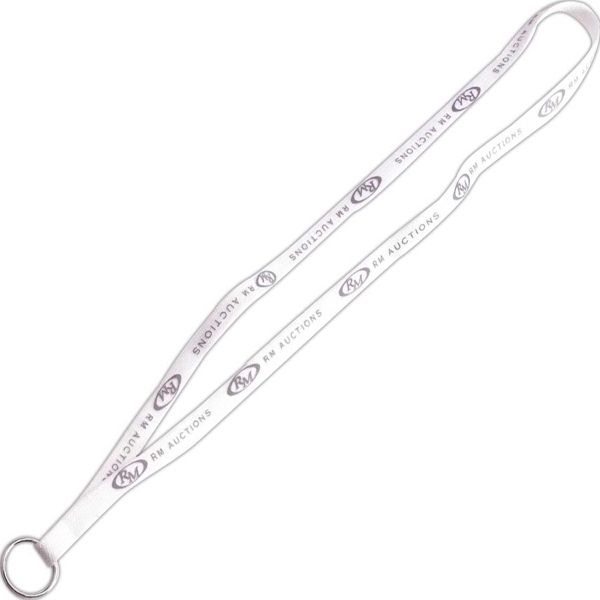 3/8" Imported Polyester Tube Lanyard with Split-Ring