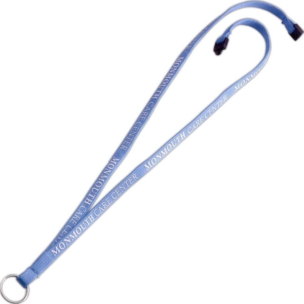 3/8" Imported Polyester Tube Lanyard w/ Neck Release