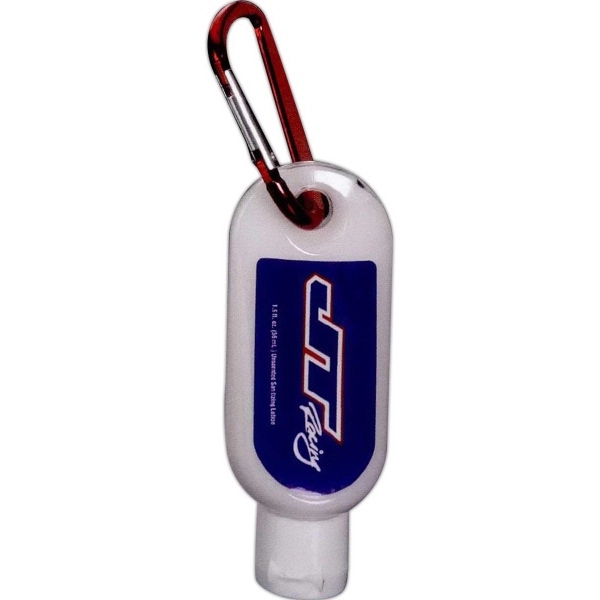 1.9 oz. Clear Hand Sanitizer with Carabiner