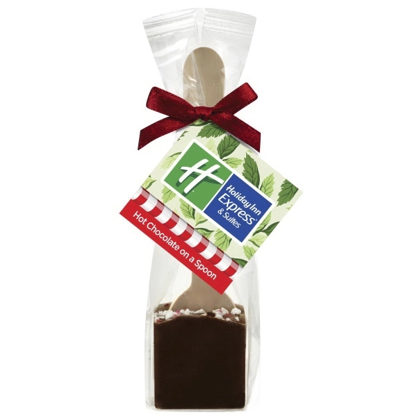 Hot Chocolate on a Spoon - Dark Chocolate With Peppermint