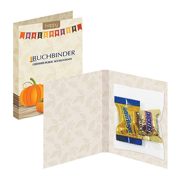 Treat Card With Bite Size Candy Bars