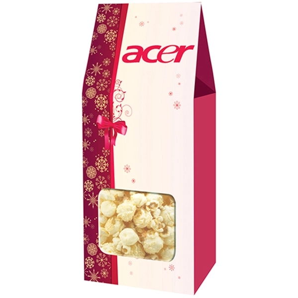 Gourmet Popcorn Gable Box - White Cheddar Truffle