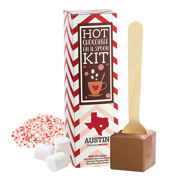Hot Chocolate On A Spoon Kit - Milk Chocolate