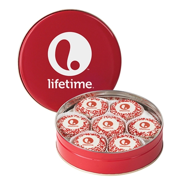 Printed Chocolate Covered Oreo® Tin with 14 Cookies