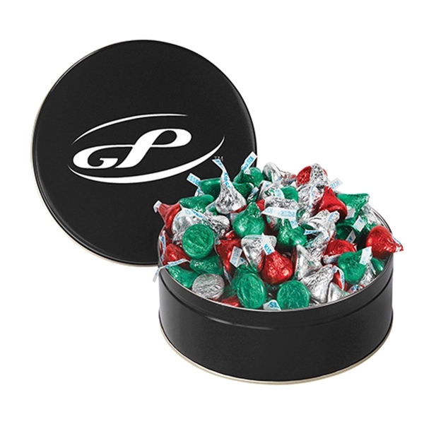 Snack Tin with Hershey's® Holiday Kisses®