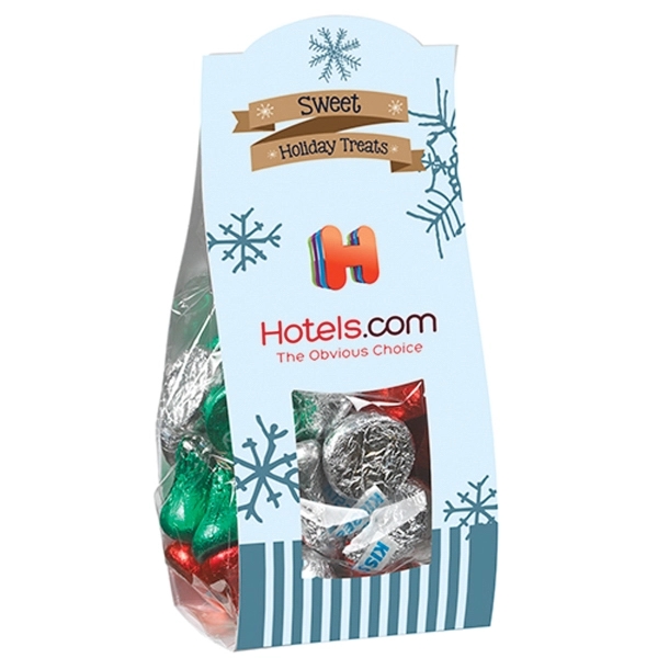 Small Candy Desk Drop w/ Hershey's® Holiday Kisses®