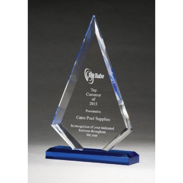 Arrow Series Award with Blue Highlights