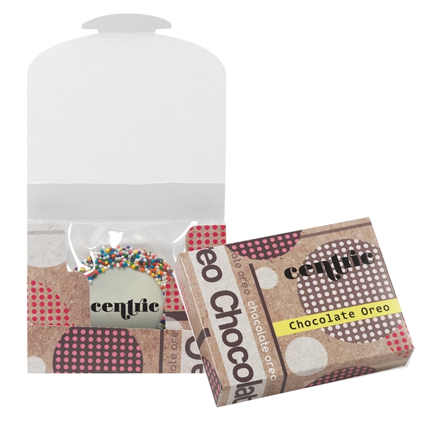 Chocolate Covered Custom Oreo® Box With Rainbow Sprinkles