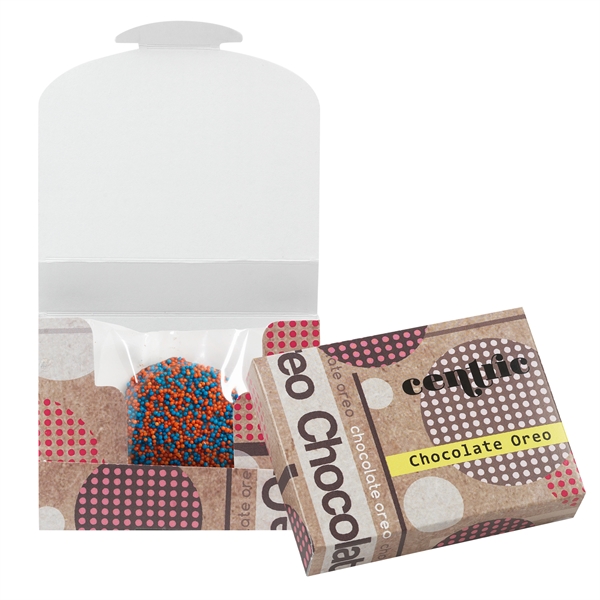 Chocolate Covered Oreo® Box With Nonpareil Sprinkles
