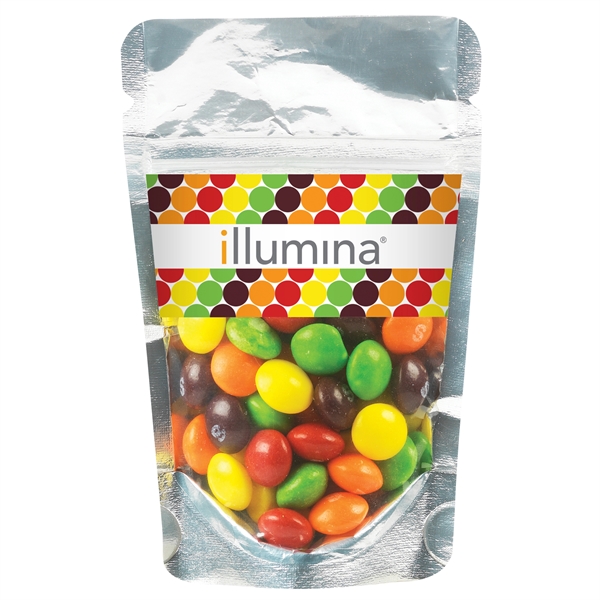 Resealable Clear Pouch With Skittles®