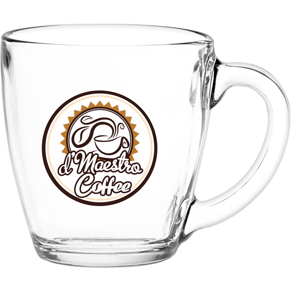 Glass Bistro Coffee Mug