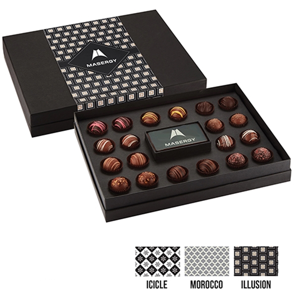 20 Piece Belgian Chocolate Truffle Box
