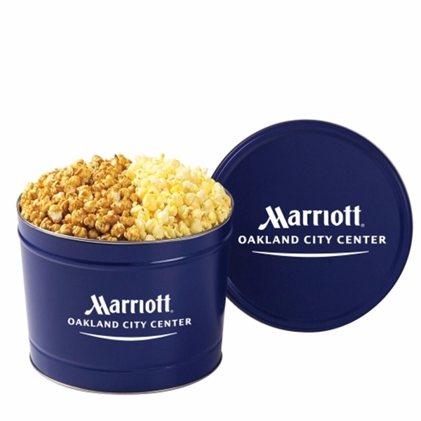 2 Way Popcorn Tin / 2 Gallon