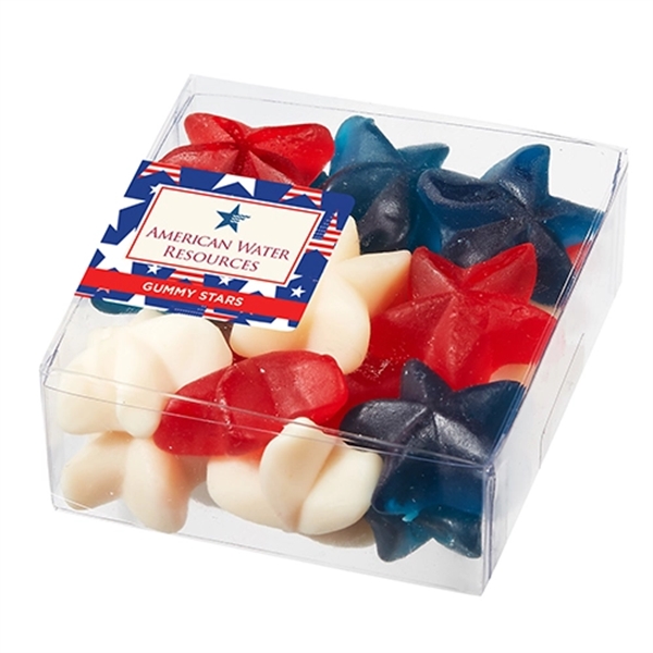 Symbolic Snack Boxes - Patriotic Gummy Stars 5.5 oz