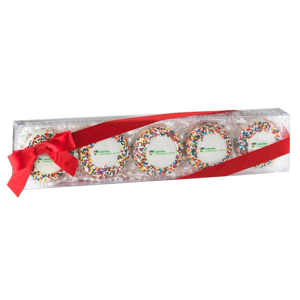 Elegant Chocolate Covered Oreo® Gift Box / 5 Pack