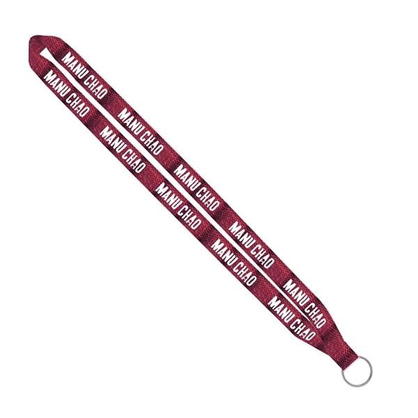 Import Rush 3/4" Dye-Sublimated Lanyard with Sewn Ring