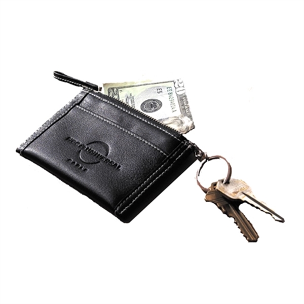 Leather Coin Purse/ Key Chain