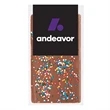 Belgian Chocolate Bars - Rainbow Nonpareil Sprinkles - 1 oz
