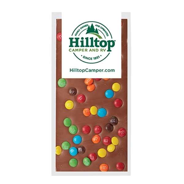 Belgian Chocolate Bars - Mini M&M's® - 3.5 oz