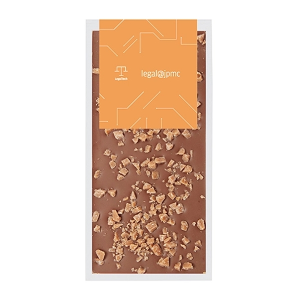 Belgian Chocolate Bars - Crushed Toffee - 3.5 oz