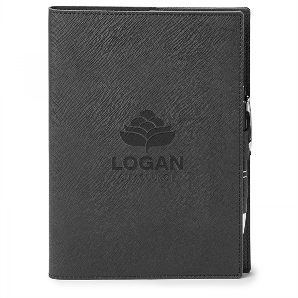 TOSCANO GENUINE LEATHER REFILLABLE JOURNAL COMBO