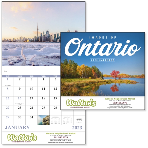 Images of Ontario - Stapled 2023 Calendar