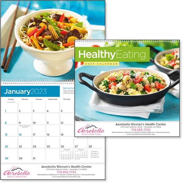 Healthy Eating 2023 Calendar