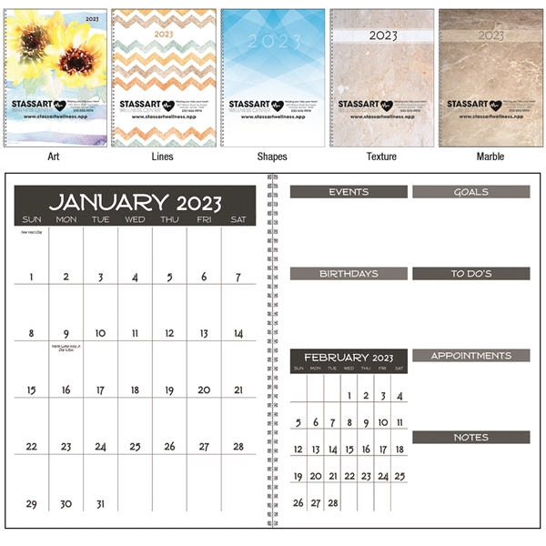 Monthly Happenings Planner