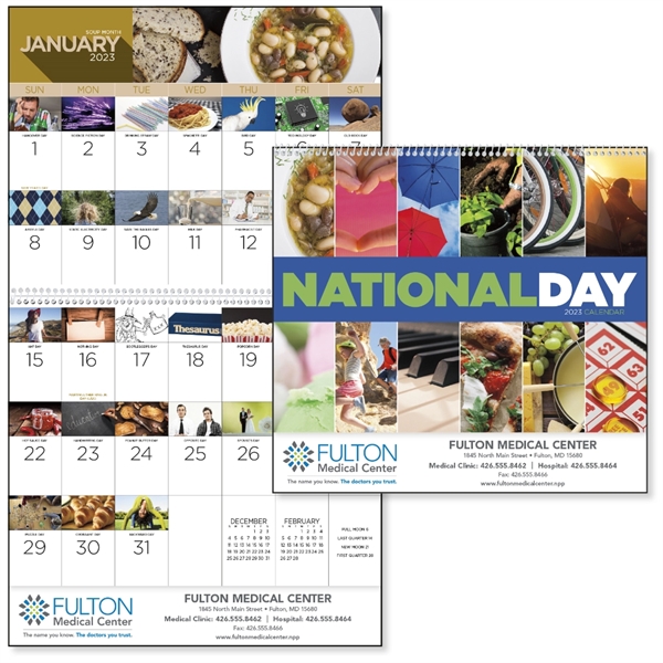 Spiral National Day 2023 Calendar