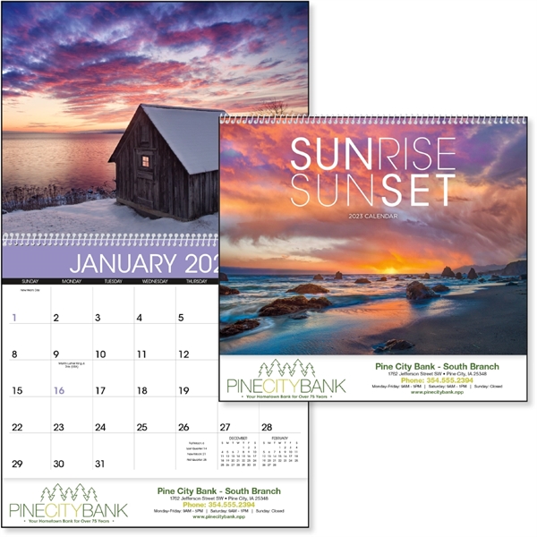 Sunrise/Sunset 2023 Calendar