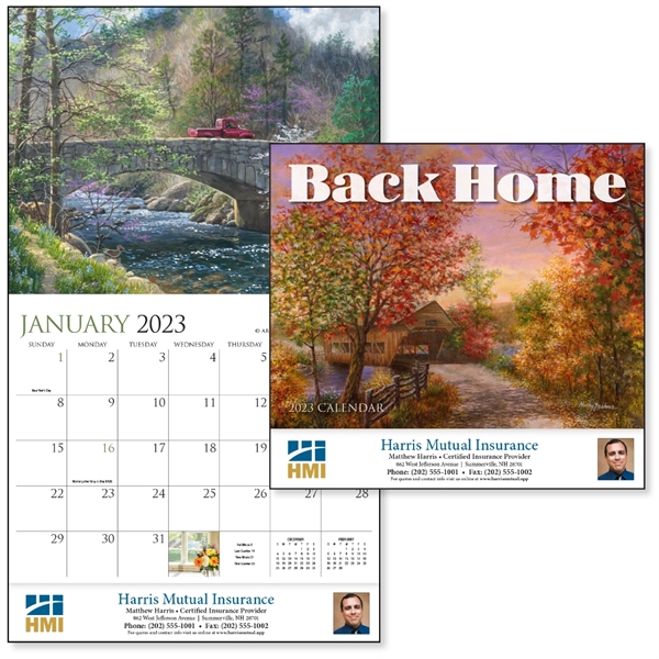Back Home Appointment Calendar