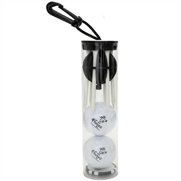 CaddyCap® Tee Holder Tube with Poker Chip