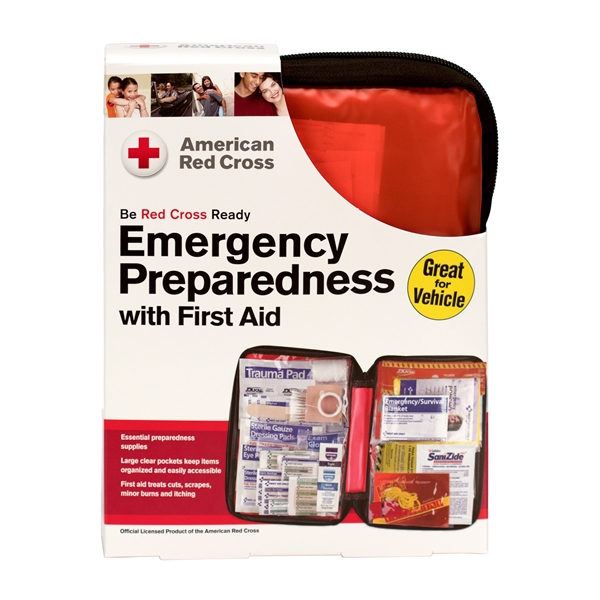 American Red Cross Emergency Preparedness with First Aid Kit