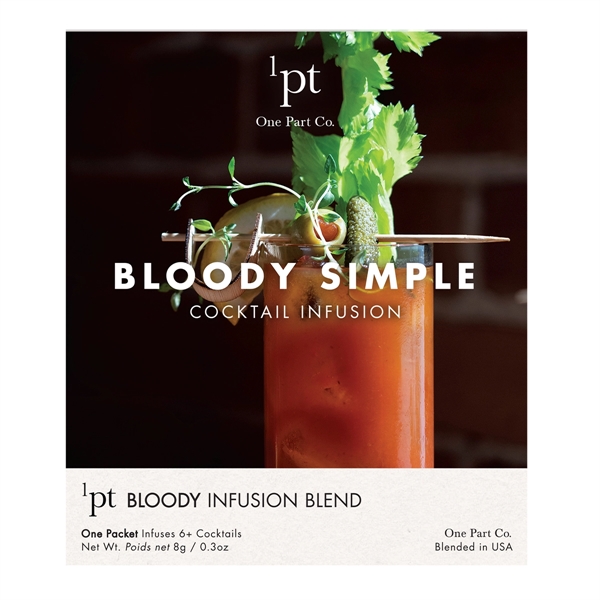 Bloody Simple Cocktail Infusion Drink Packet