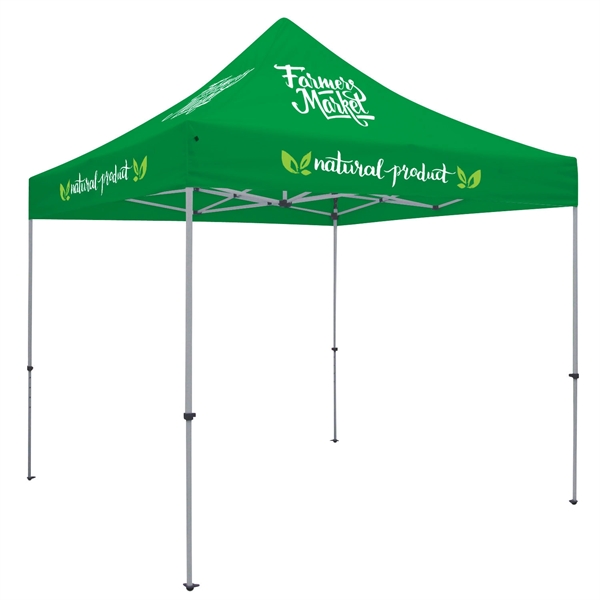 10' Deluxe Tent Kit (Full-Color Imprint, 7 Locations)