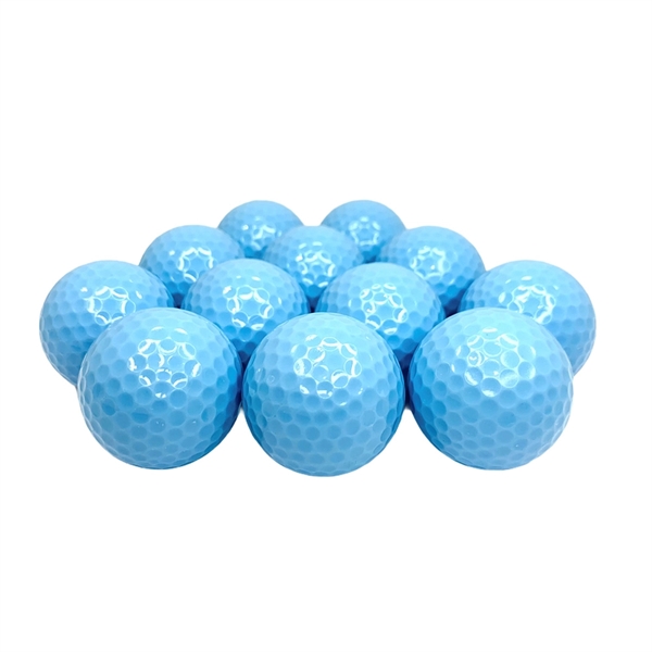 Colored Golf Balls - Light Blue