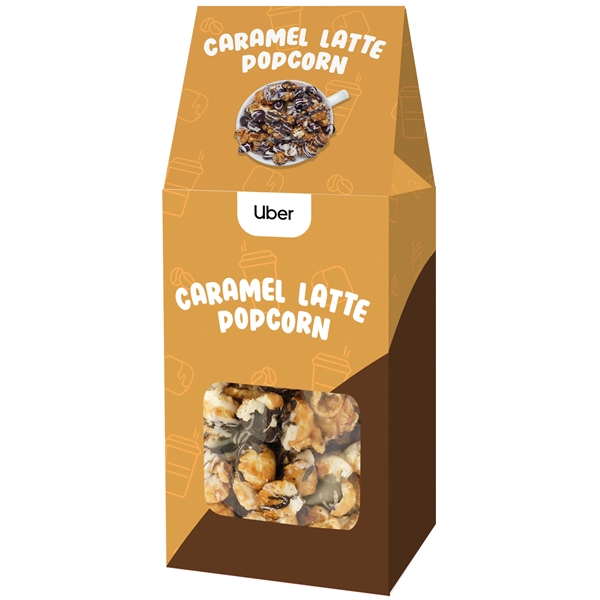 Gourmet Popcorn Gable Box - Caramel Latte Flavor