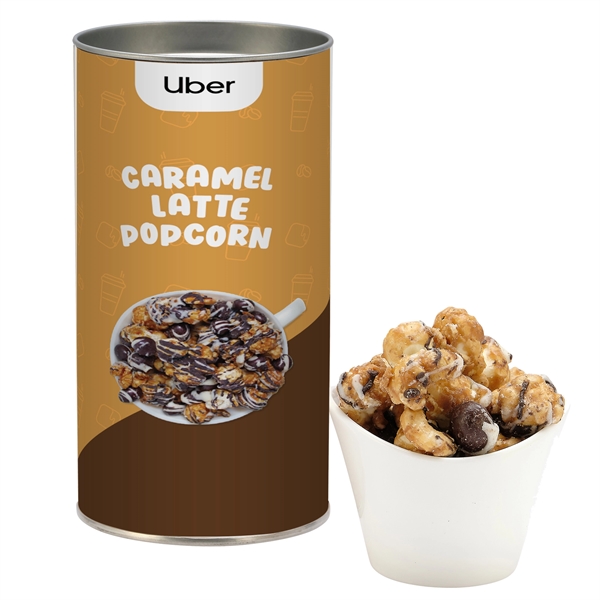 Gourmet Popcorn Tube - Caramel Latte Flavor