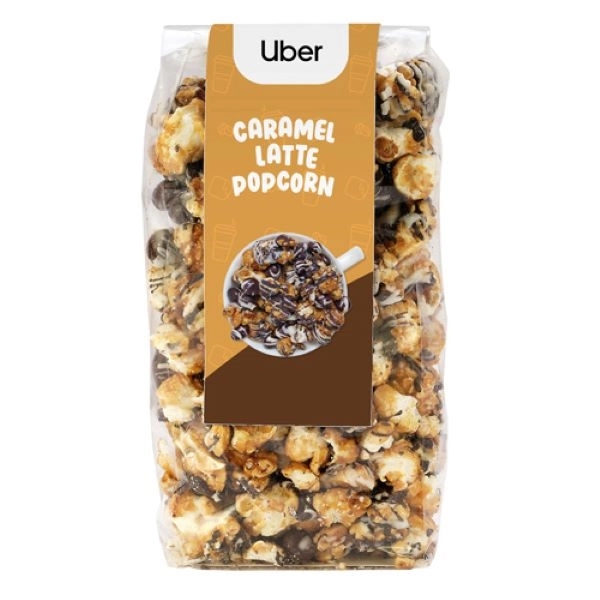 Contemporary Popcorn Gift Bag - Caramel Latte Flavor