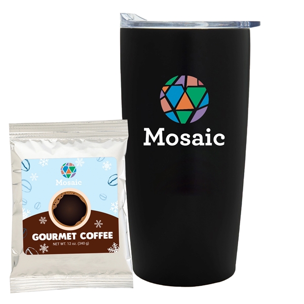 Straight Tumbler Gift Set - Coffee First - Holiday Version