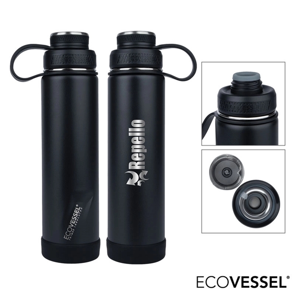 EcoVessel® Boulder 24 oz. Vacuum Insulated Water Bottle