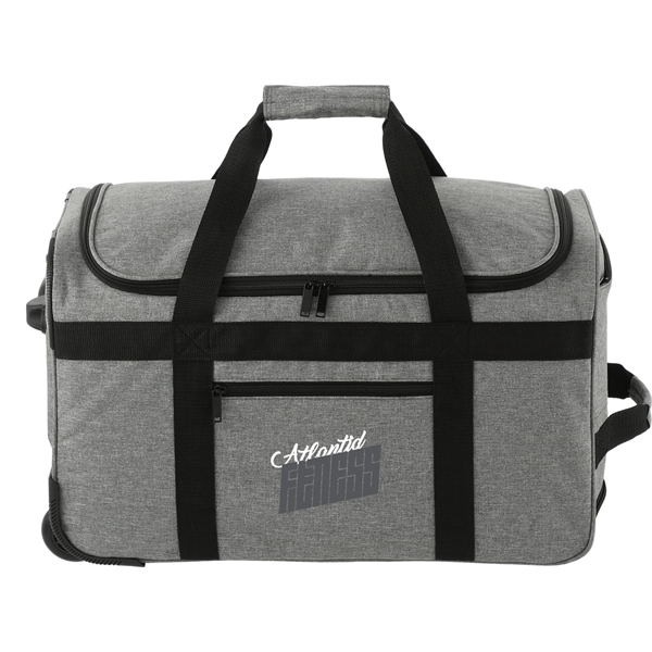 Graphite Recycled Wheeled Duffel