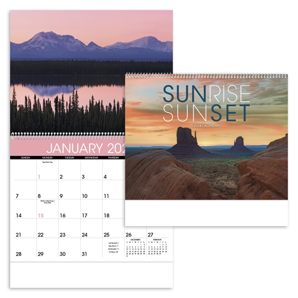 Sunrise/Sunset 2024 Calendar