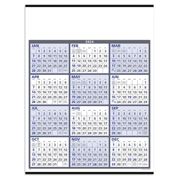 Span-A-Year 2024 Calendar