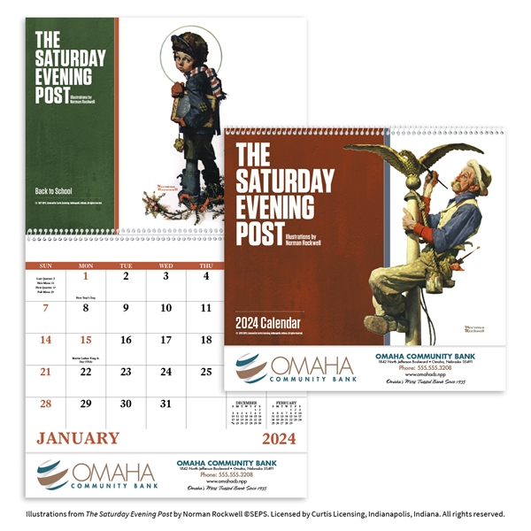 Spiral The Saturday Evening Post 2024 Appointment Calendar